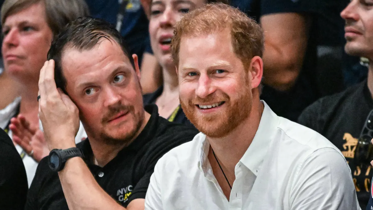 Prince Harry's son seems to be a fan of England.