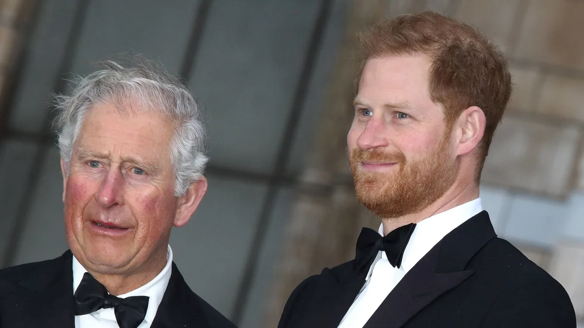 Prince Harry and King Charles