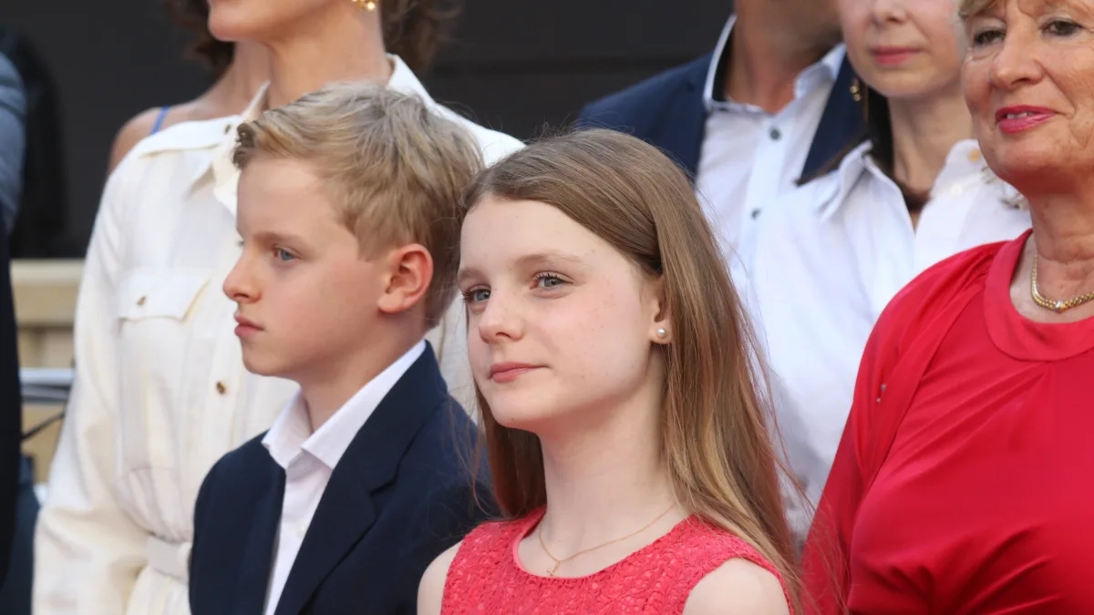 Princess Gabriella and Crown Prince Jacques in July 2026