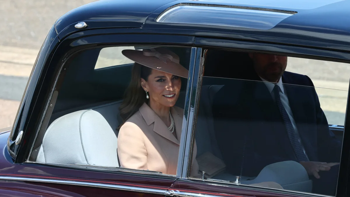 Princess Kate is absent from King Harald's funeral.