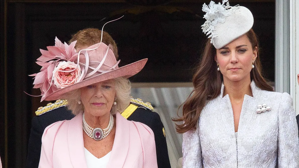 Queen Camilla and Princess Kate