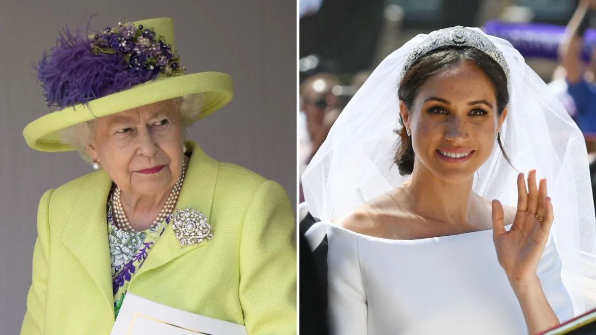 Queen Elizabeth II and Meghan Markle