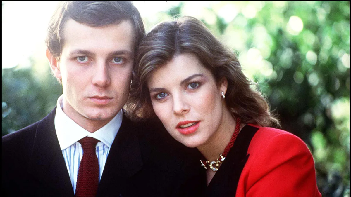 Stefano Casiraghi and Caroline of Monaco