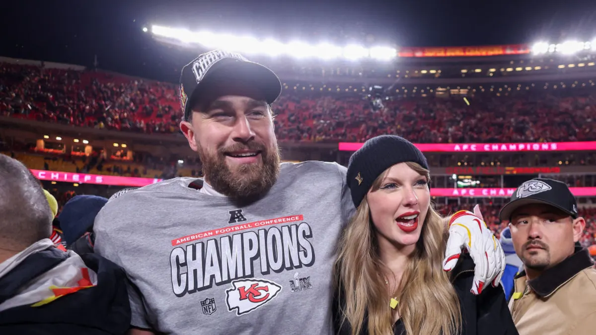 Travis Kelce and Taylor Swift