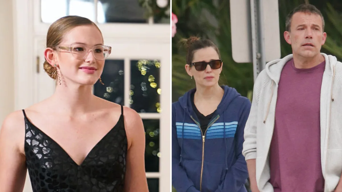 Violet Affleck, Jennifer Garner, Ben Affleck