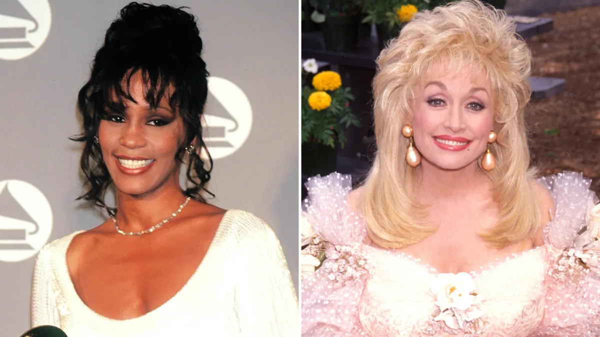 Whitney Houston and Dolly Parton