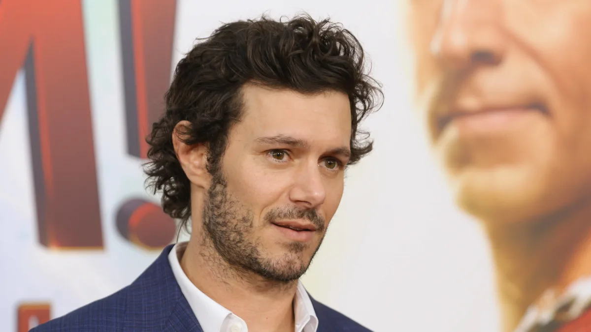 Adam Brody at Shazam! Fury of the Gods Premiere held at the Regency Village Theatre, Los Angeles, CA, March 14, 2023. Ph