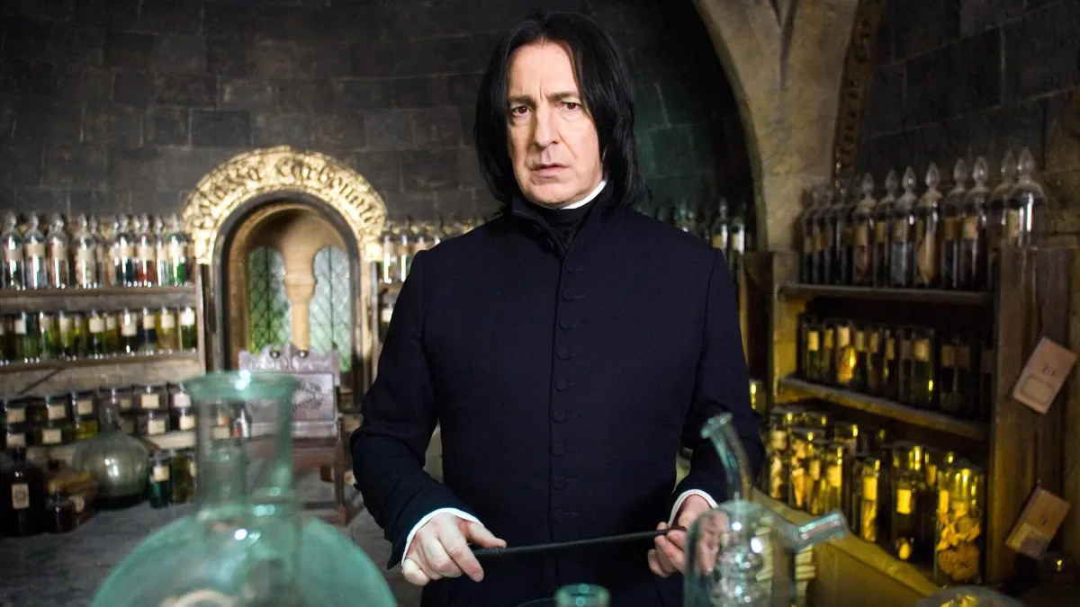 Alan Rickman in 'Harry Potter'