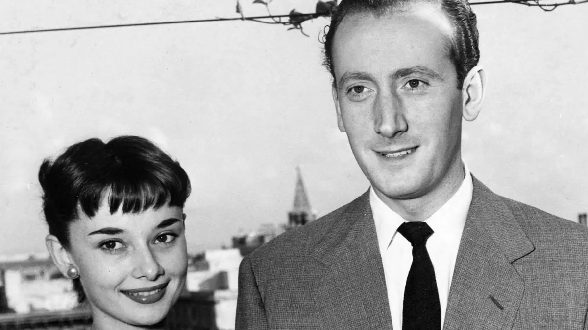 Audrey Hepburn and James Hanson