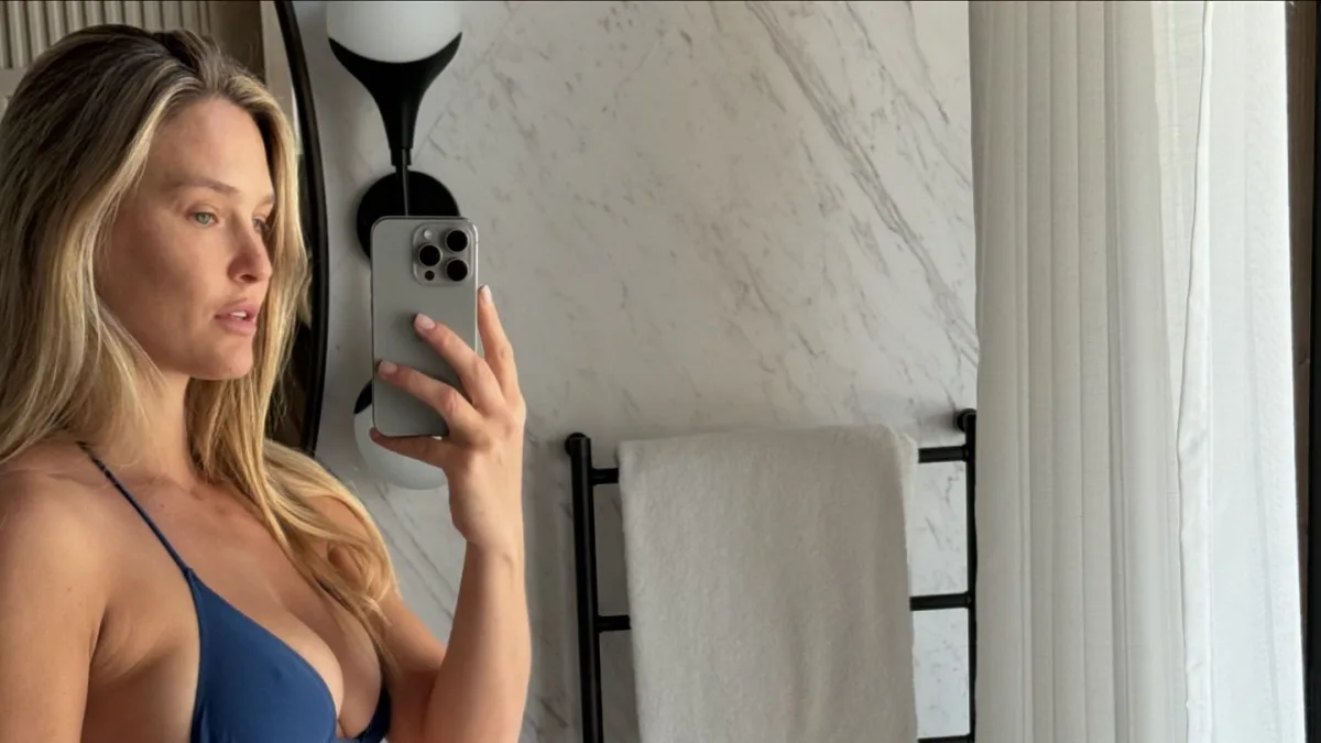 Bar Refaeli in a skimpy bikini