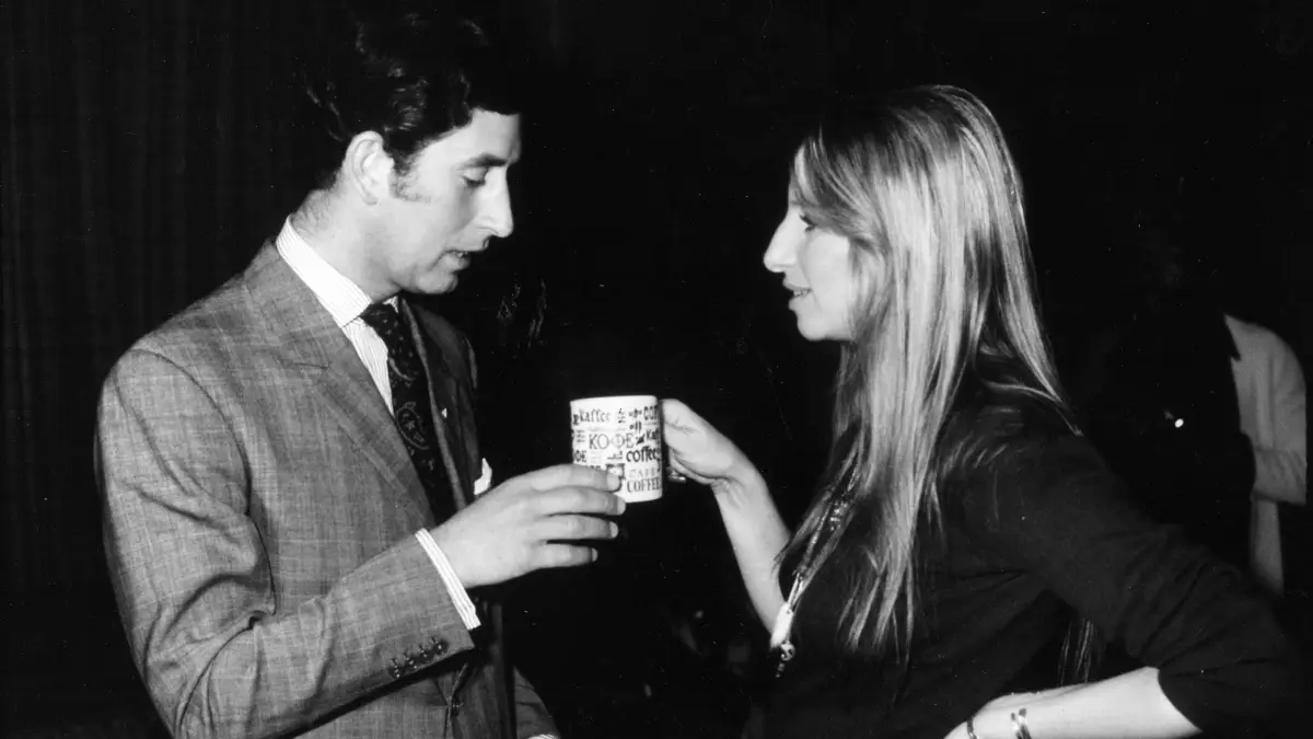 Barbra Streisand and Prince Charles