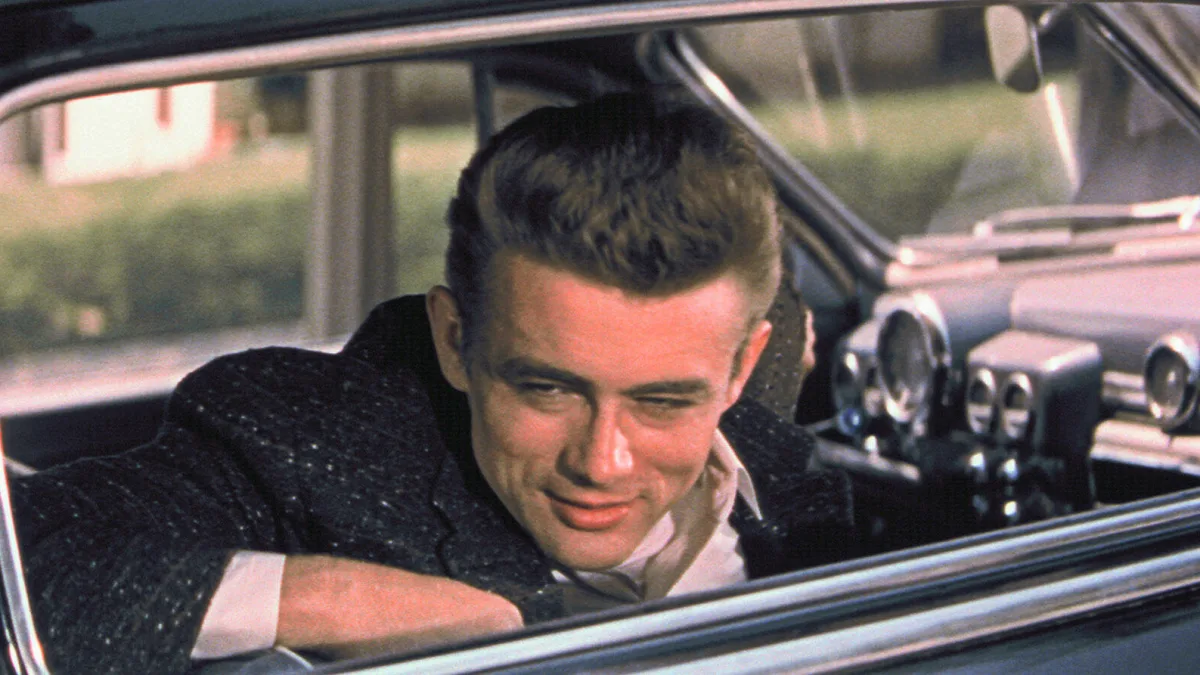 James Dean in 'Rebel Without a Cause'