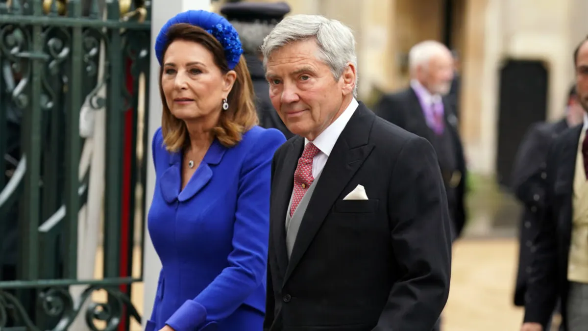 Carole Middleton and Michael Middleton