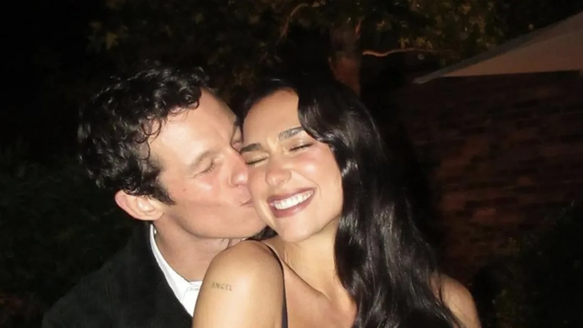 Callum Turner and Dua Lipa