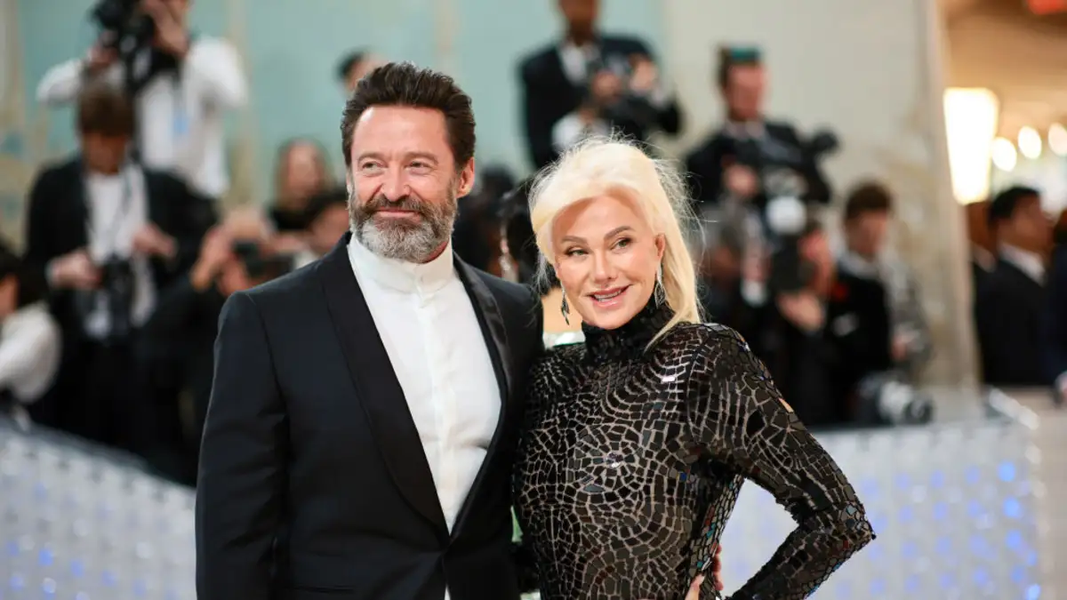 Hugh Jackman and Deborra-Lee Furness