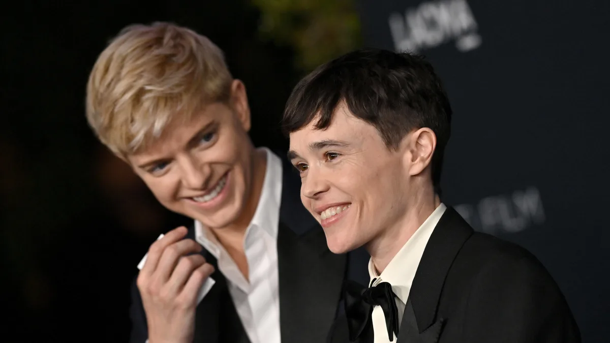 Mae Martin and Elliot Page