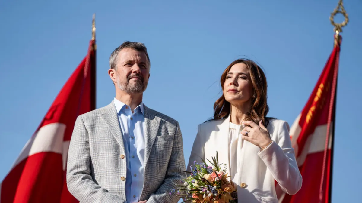 King Frederik and Queen Mary