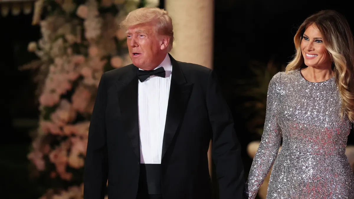 Donald and Melania Trump