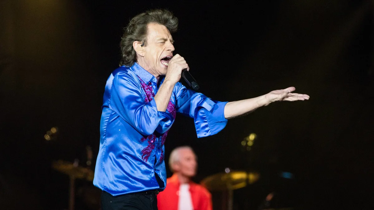 SANTA CLARA CALIFORNIA AUGUST 18 Mick Jagger of The Rolling Stones performs at Levi s Stadium on
