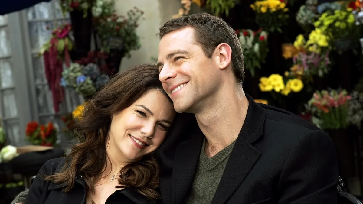 Lauren Graham and David Sutcliffe in 'Gilmore Girls'.
