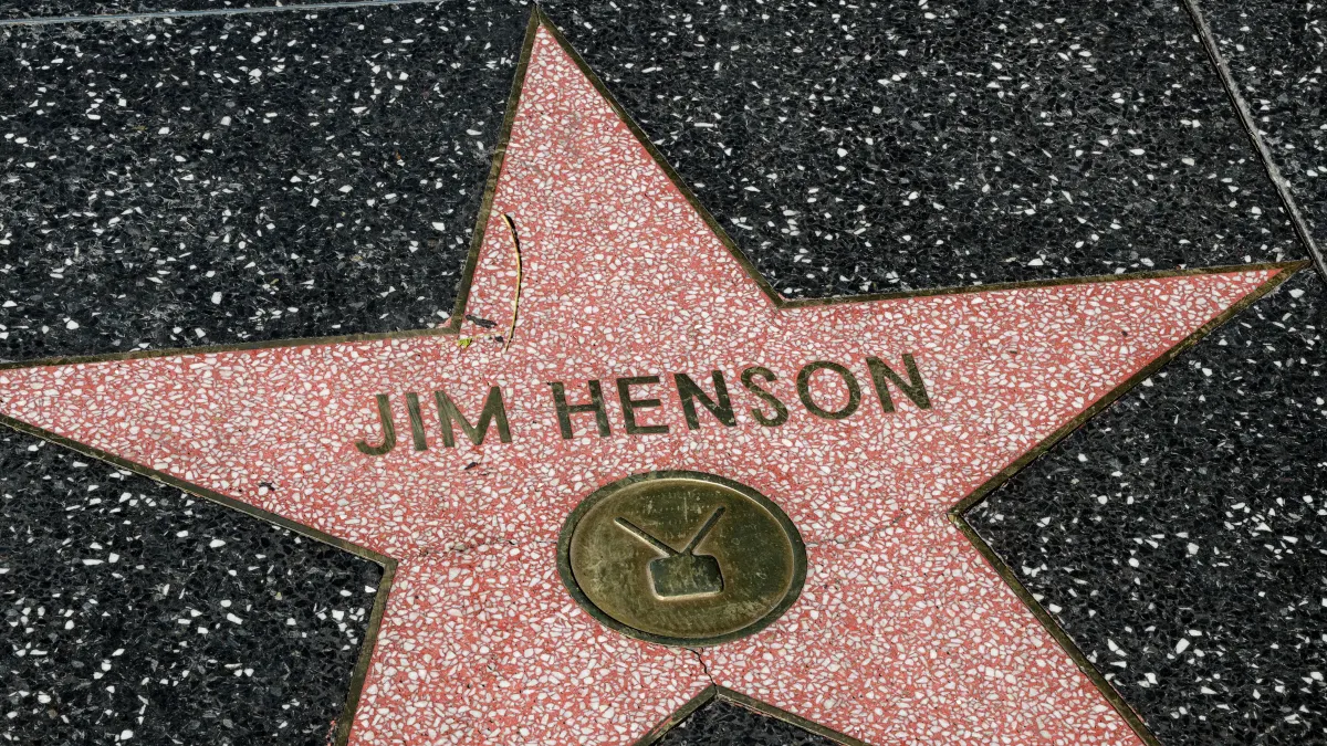 Hollywood Walk of Fame USA, United States of America, California, Los Angeles, 17.02.2020: Hollywood Boulevard, in den G