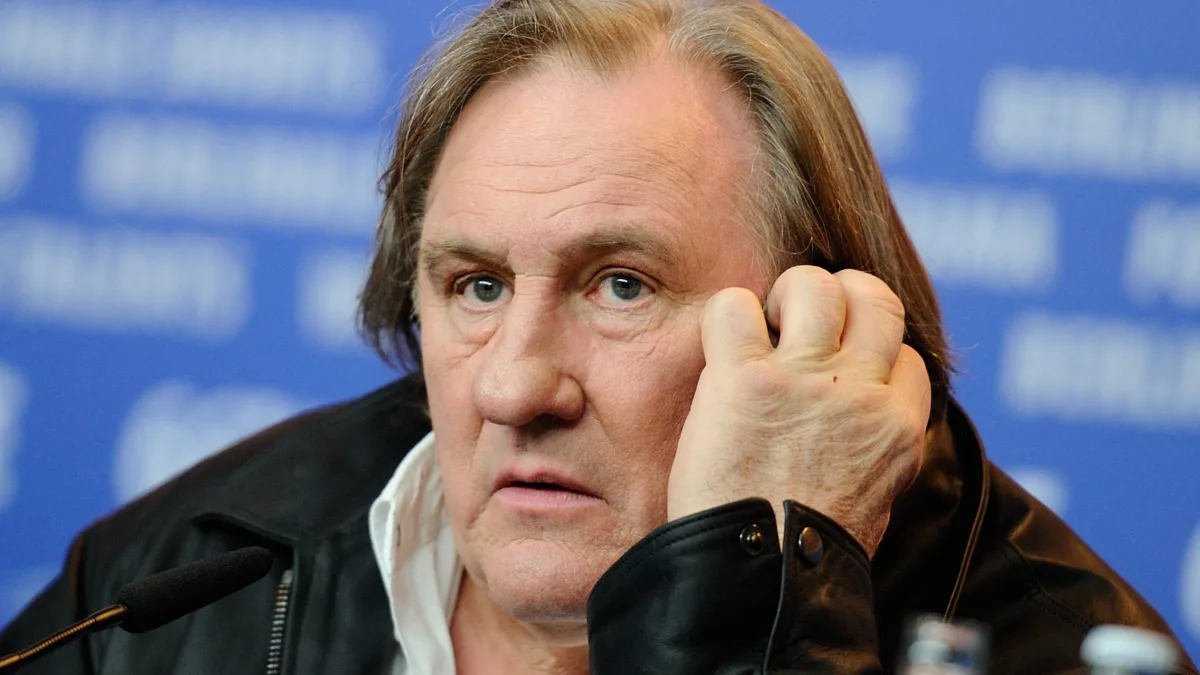 Gerard Depardieu Is Charged With Rape File photo - Gerard Depardieu attending the Saint-Amour Press Conference during th