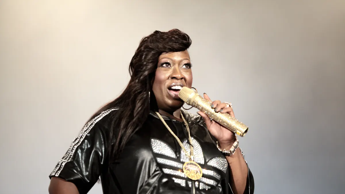 NOVI SAD, SERBIA - JULY 10, Missy Elliot performing on the Best European Music Festival - EXIT 2010,