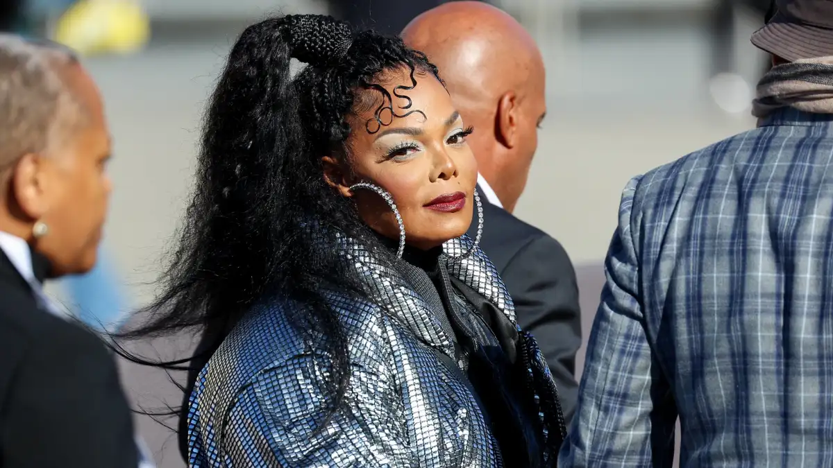 PFW - Louis Vuitton Womenswear Spring-Summer 2023 - Arrivals NB Janet Jackson arrived at Louis Vuitton Womenswear Spring