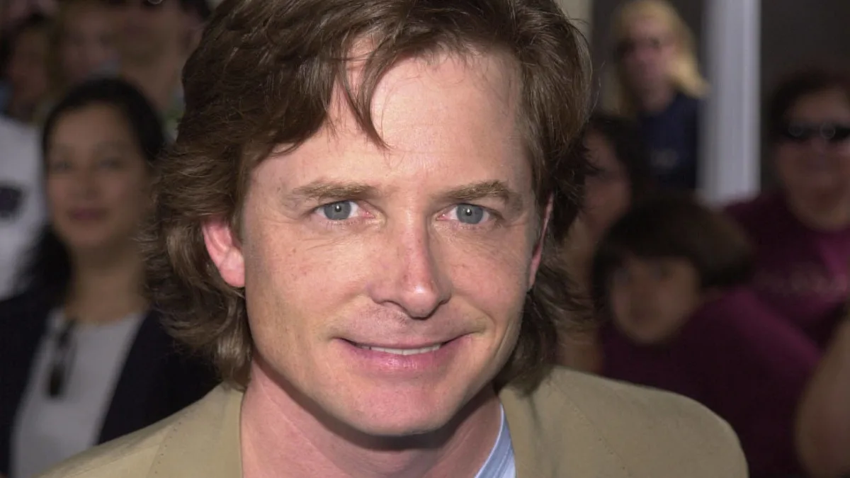 at the premiere of Disney s Atlantis at the El Capitan Theater, Hollywood, 06-03-01 Michael J. Fox at the premiere of Di