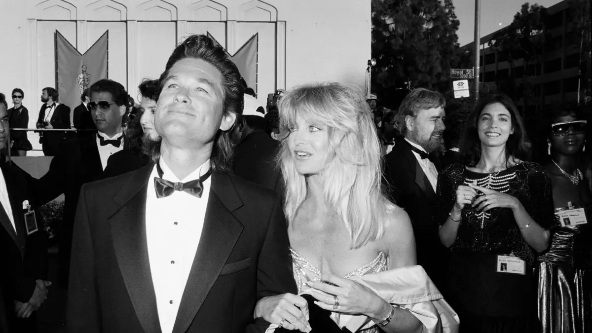 UNITED  STATES  -  MARCH  01:    Goldie  Hawn  and  Kurt  RussellDMI/The  LIFE  Picture  Collectio