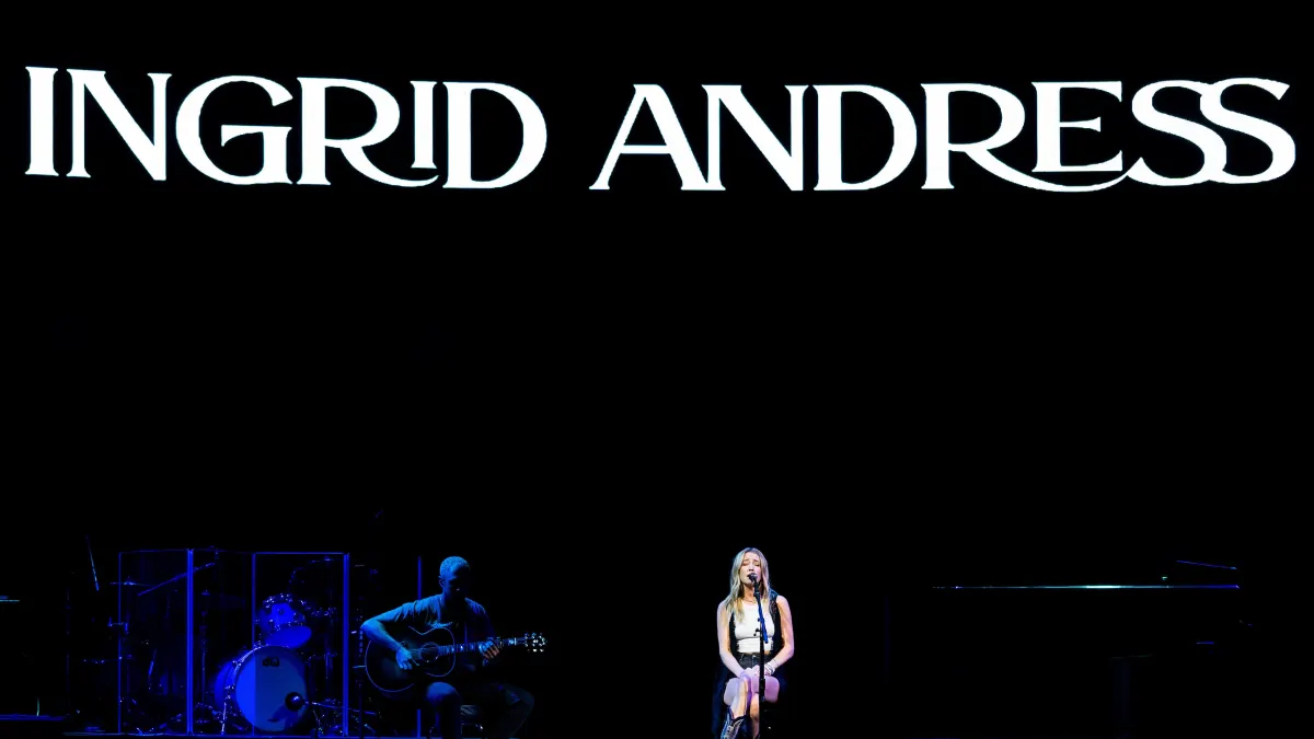 Syndication: Journal Sentinel Ingrid Andress opens for Stevie Nicks on Tuesday August 8, 2023 at the Fiserv Forum in Mil