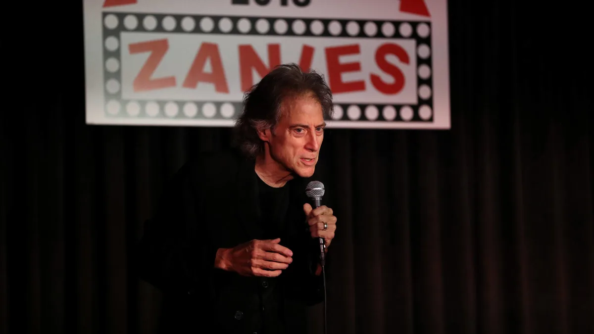 January 17, 2018, Chicago, Illinois, USA: Stand up comedian RICHARD LEWIS performs at Zanies Comedy Club in Chicago. Chi