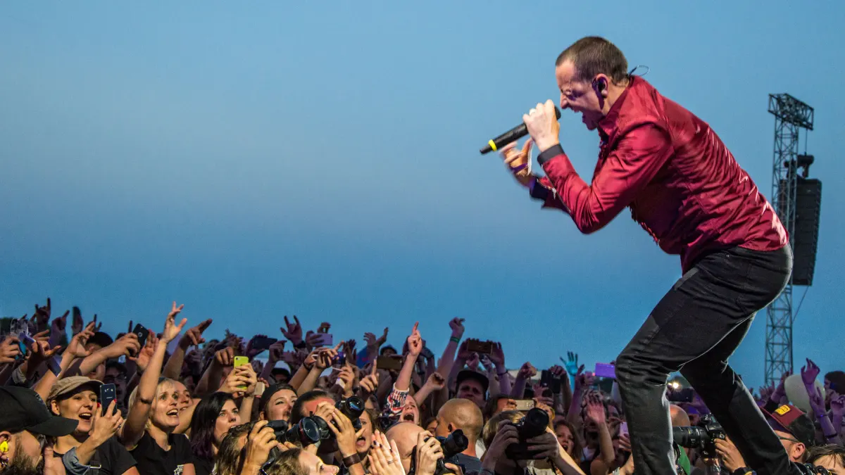 Chester Bennington - Linkin Park, Linkin Park in Prague at Aerodrome festival 11.6.2017
