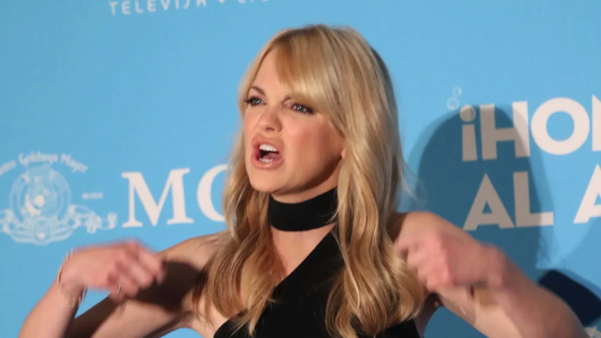 HOMBRE AL AGUA EUM20180507ESP11.JPG CIUDAD DE MEXICO Cinema/Cine-Hombre Agua.- La actriz Anna Faris durante la conferenc