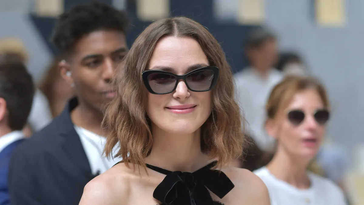 PFW - Chanel Front Row Keira Knightley attends the Chanel Haute Couture Fall Winter 2022 2023 show as part of Paris Fash