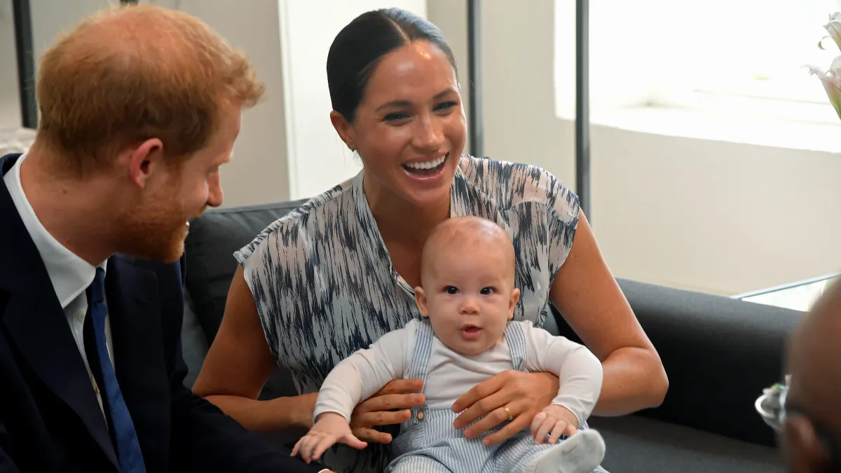 Meghan, Harry and Archie in Africa