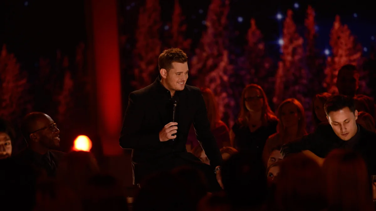 MICHAEL BUBLE S 3RD ANNUAL CHRISTMAS SPECIAL, Michael Buble, (airs Dec. 18, 2011), 2011. photo: Chris Large / NBC / Cour