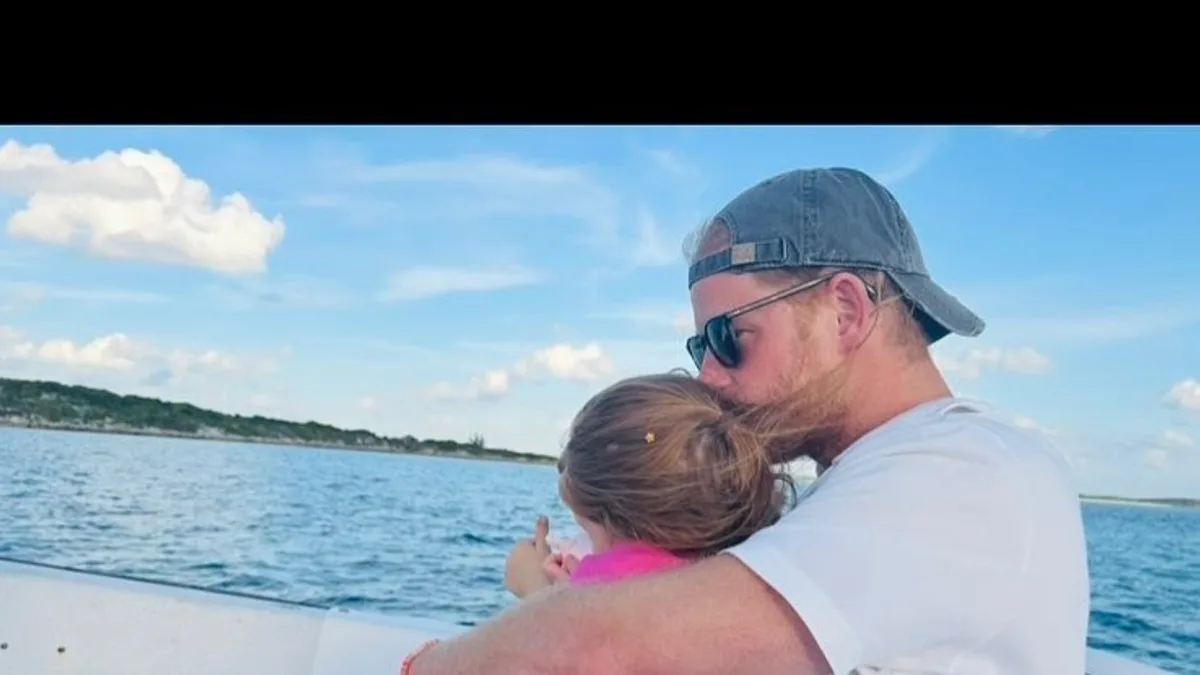 Prince Harry and Princess Lilibet