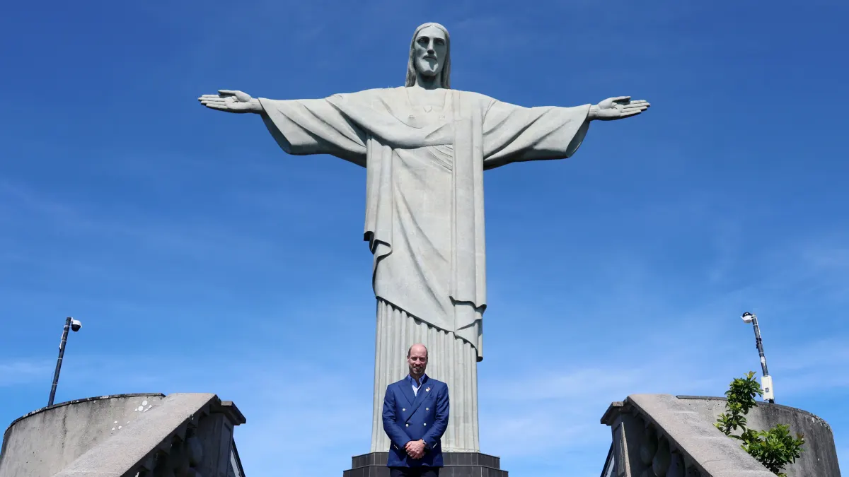 Prince William in Brazil
