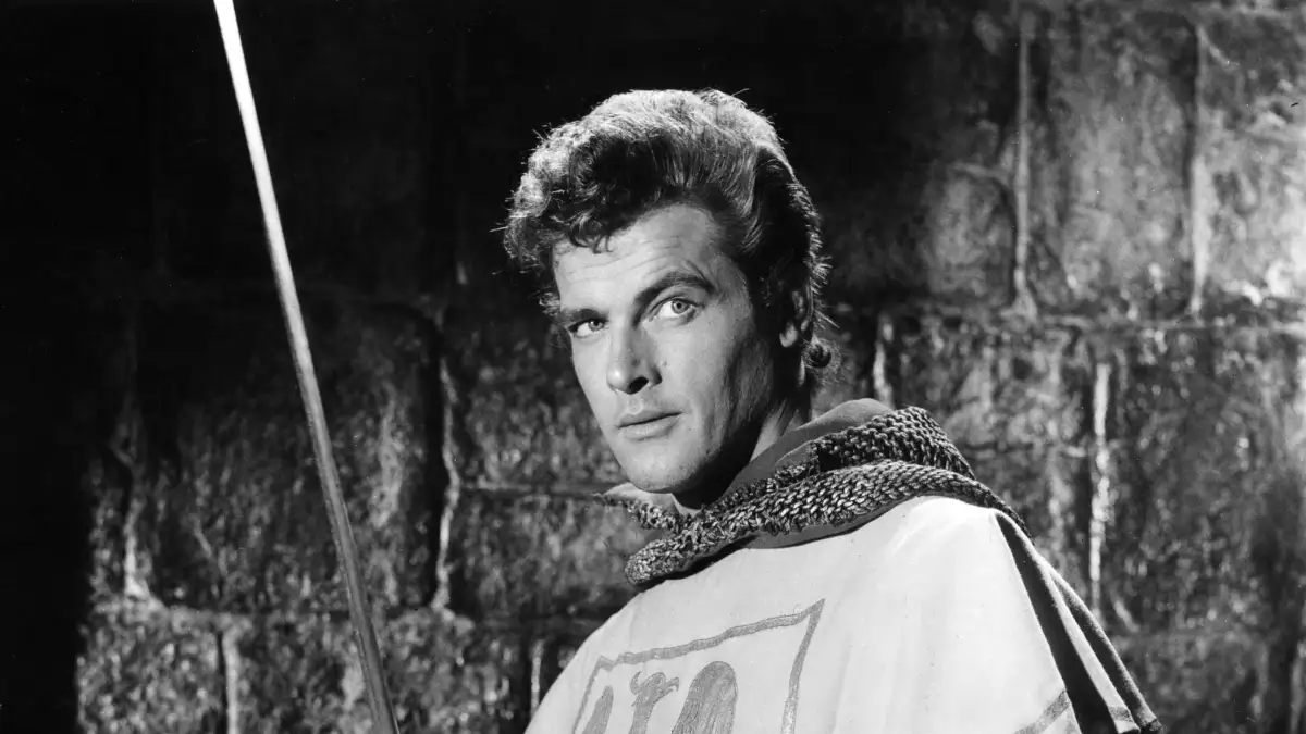 Roger Moore in 'Ivanhoe'