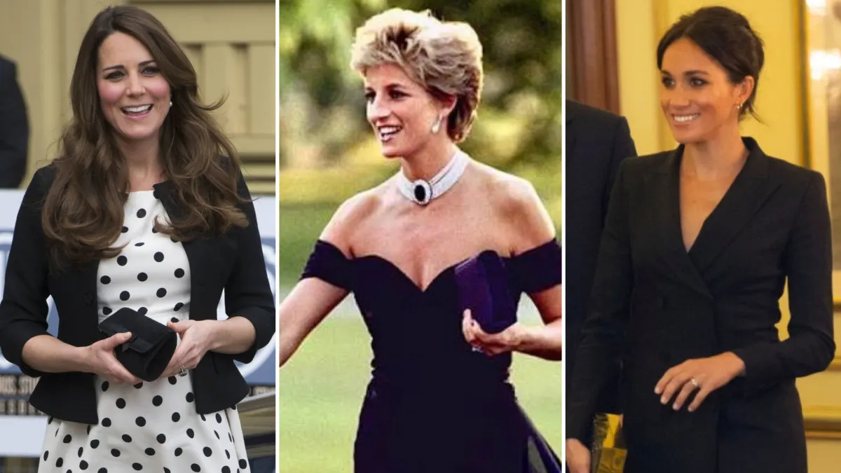 Princess Kate, Princess Diana, Duchess Meghan