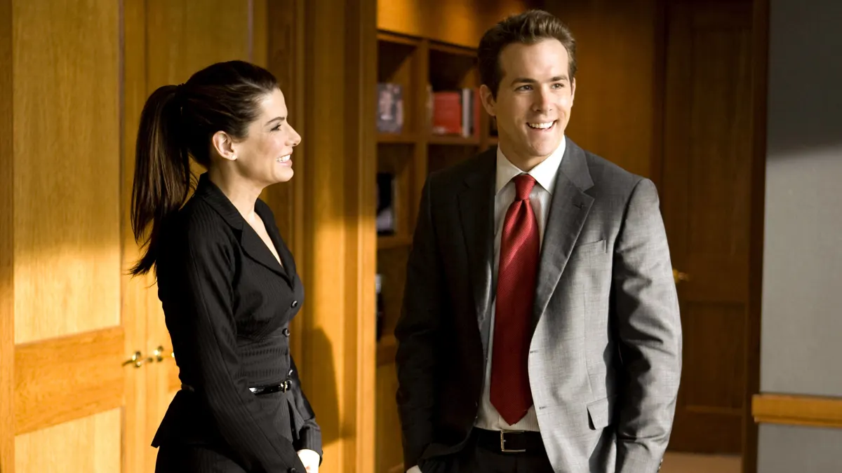 Sandra Bullock, Ryan Reynolds in 'The Proposal'