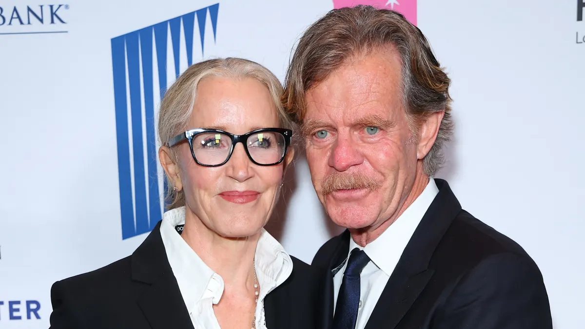 Felicity Huffman and William H. Macy