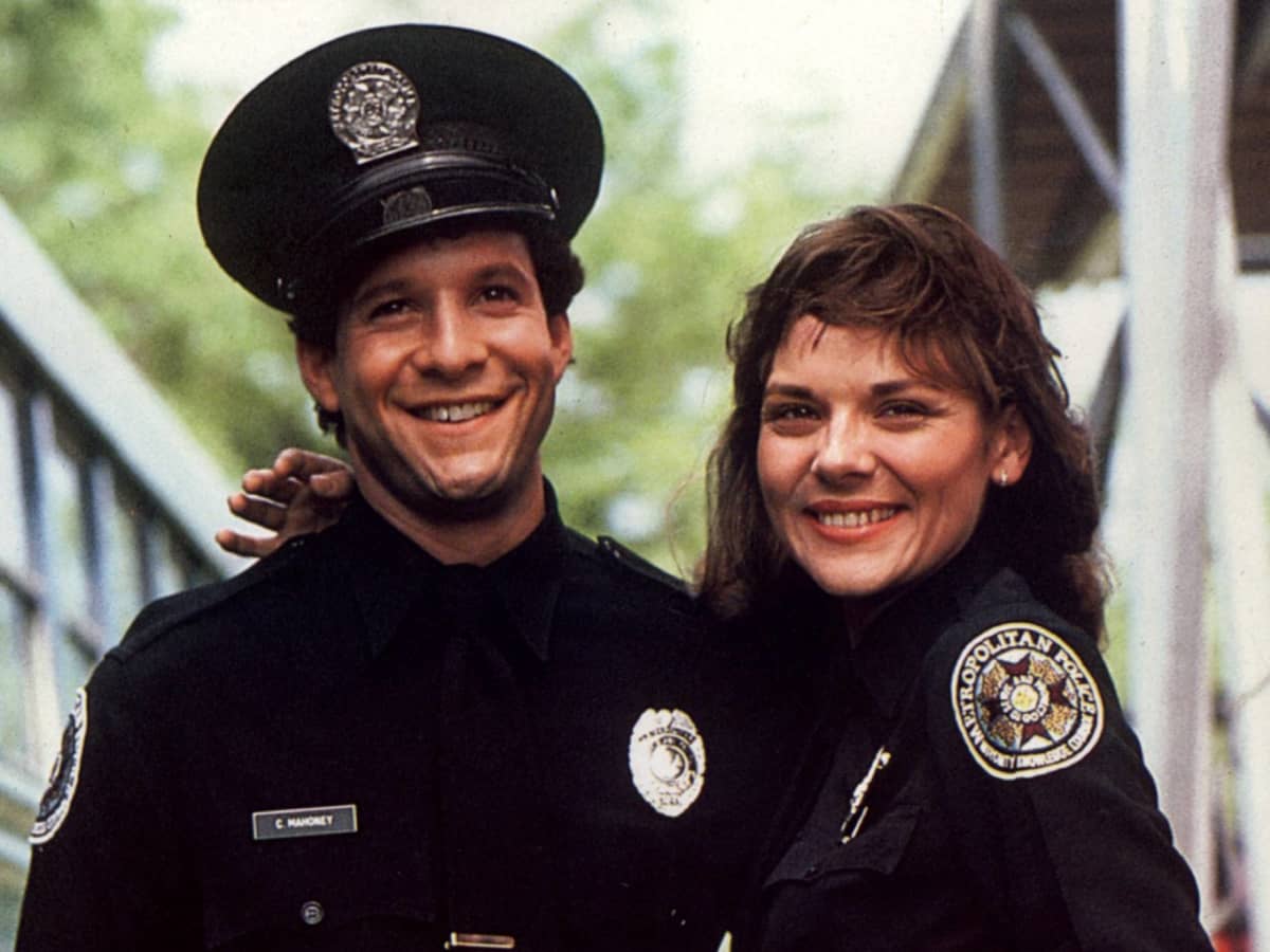 Steve Guttenberg Carey Mahoney From Police Academy Today