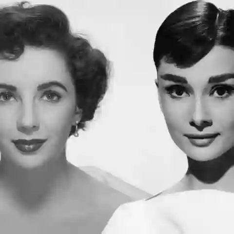Elizabeth Taylor and Audrey Hepburn are among the hottest retro women of all time