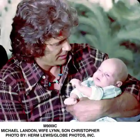 michael landon chris son baby