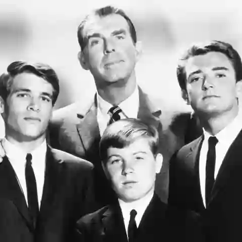 My Three Sons star Tim Considine (far right) has died 2022 age 81 cause of death