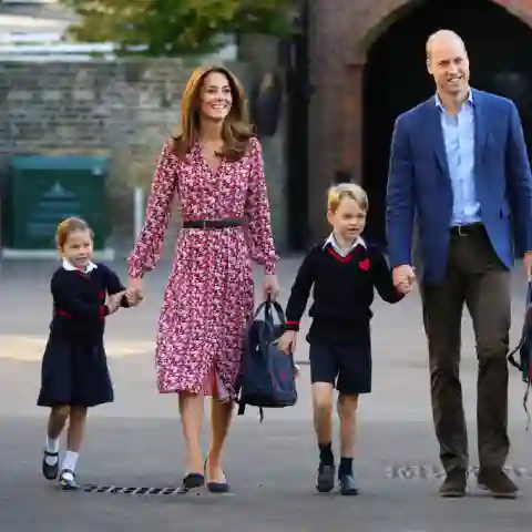 Princess Charlotte's First Day Of School