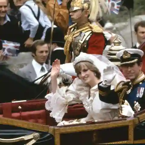 Wedding of the Prince and Princess of Wales (Lady Diana Spencer) 29 July 1981