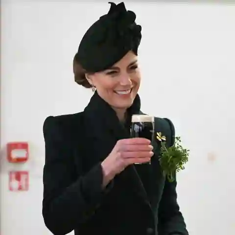 princess kate st patricks day beer celebration